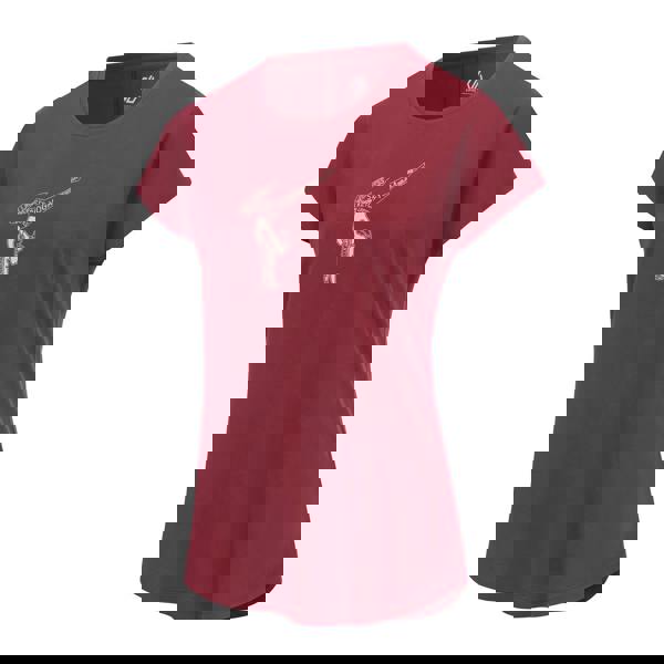 Regatta Womens/Ladies Serenity Yoga Pose Lightweight T-Shirt - Tibetan Red - 