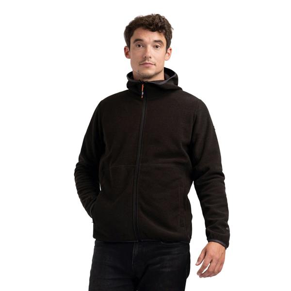 Trespass Mens Brian AT200 Full Zip Fleece Jacket - Indigo Tone - 