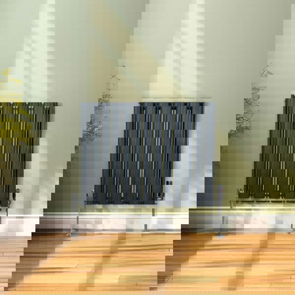 Monstershop Oval Column Radiator – 600mm x 780mm – Anthracite Grey