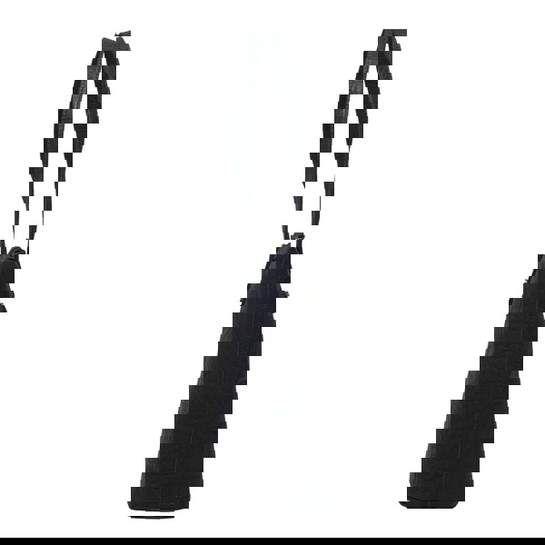 Assots London 'MELANIE' Navy Croc Real Leather Unlined Bucket Bag