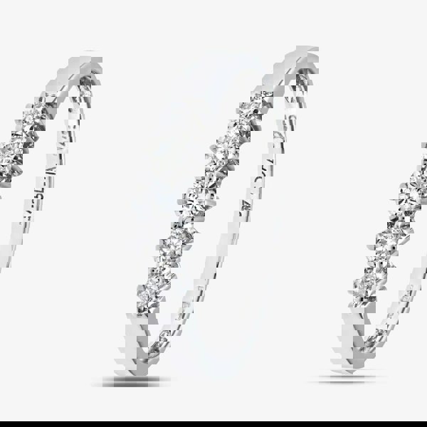 T. H. Baker 9ct White Gold 0.25ct Graduating Five Stone Diamond Ring PR02707W