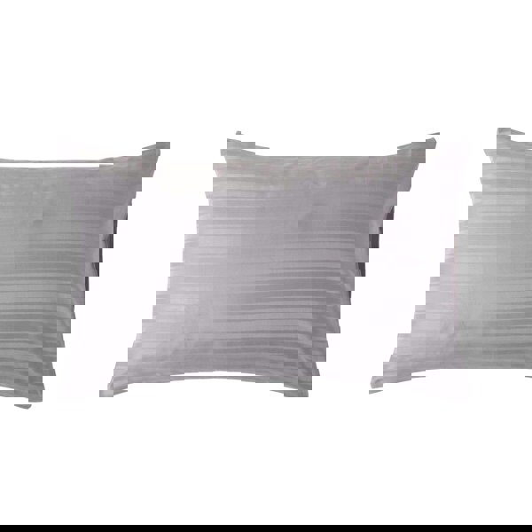 HOMESCAPES Silky 330 TC Egyptian Cotton Satin Stripe Housewife Pillowcase, Standard Size