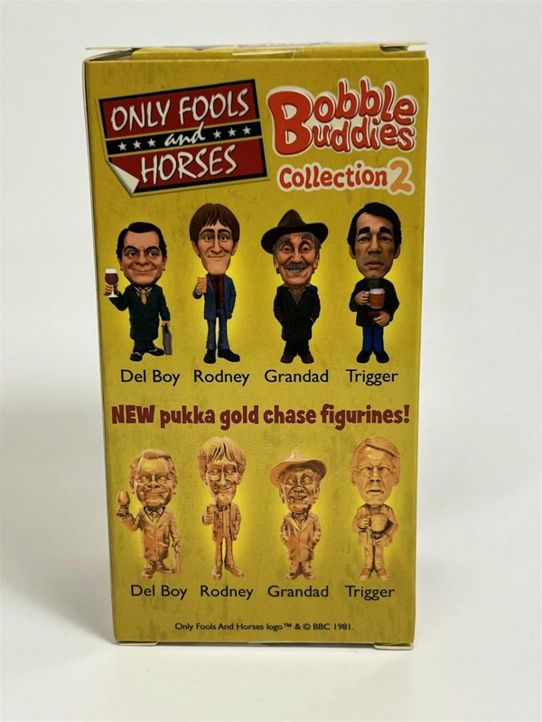 BCS Only Fools and Horses Del Boy Chase Gold Bobble Buddies BCS OFAHMB2