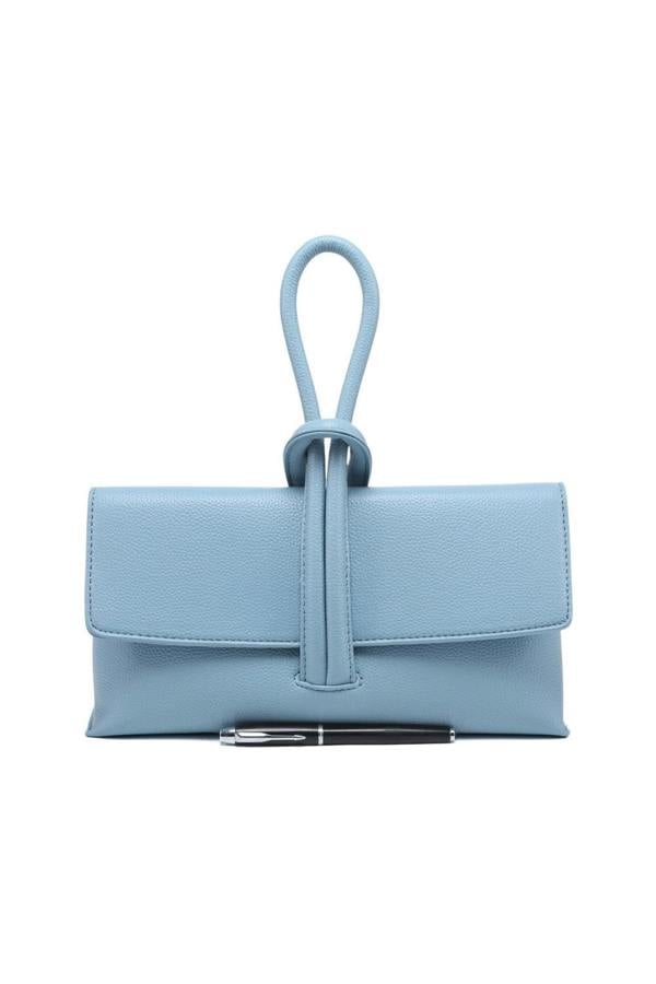 Pluspup Sleek Hand Purse with Magnetic Flap and Double Interior Pockets