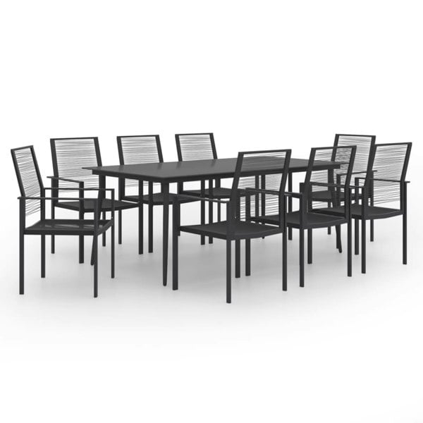 Berkfield 9 Piece Garden Dining Set