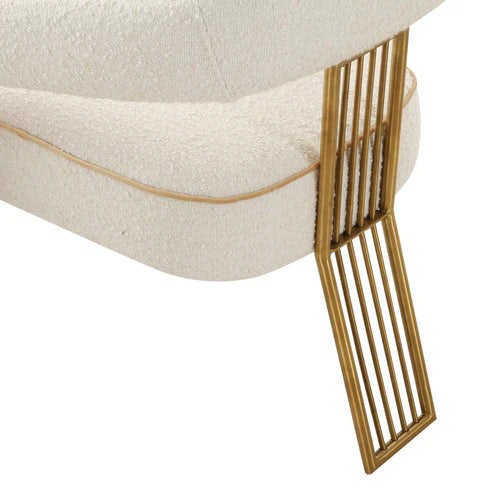 Furniture Edit Corralis Cream Boucle Dining Chair