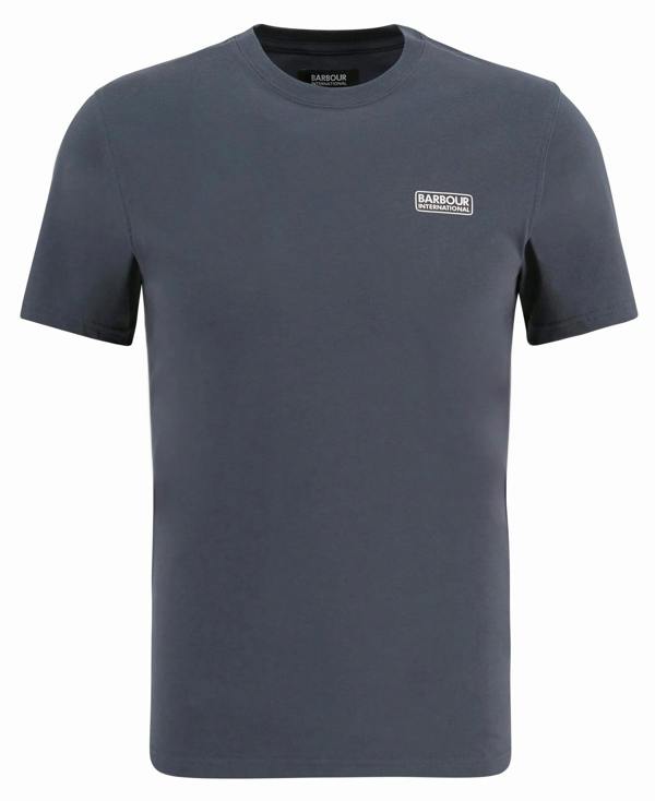 Barbour International Small Logo T-Shirt - Storm Grey