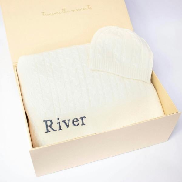 The Baby Gifting Company CLASSIC CASHMERE BABY GIFT SET - IVORY