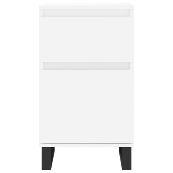 Berkfield Sideboards 2 pcs White 40x35x70 cm Engineered Wood