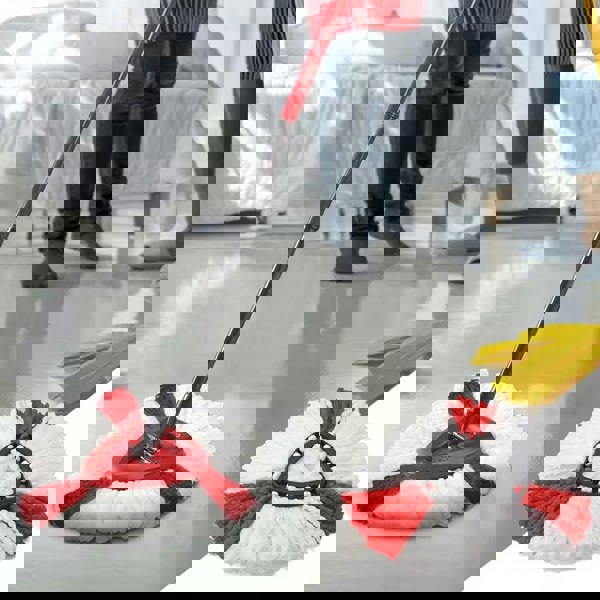 Havendro Spin Mop Head Replacement, Base, Handle for Vileda Turbo Microfibre Mop Refills