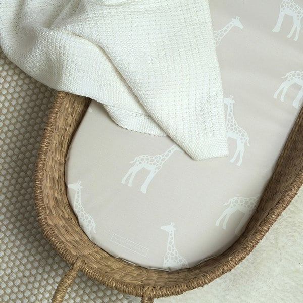 Basket Changing Mat - Milou the Giraffe - The Tiny Bed Company™