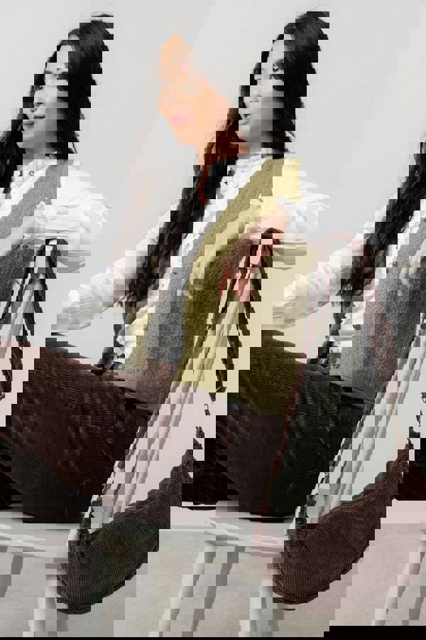 Lily & Me Marly Sleeveless Pointelle Knit Cardigan Moss