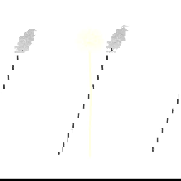 Hill Interiors Chrysanthemum Artificial Flower - White/Green - 