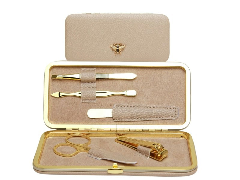 Alice Wheeler Bee 5-Piece Stainless Steel Manicure Set