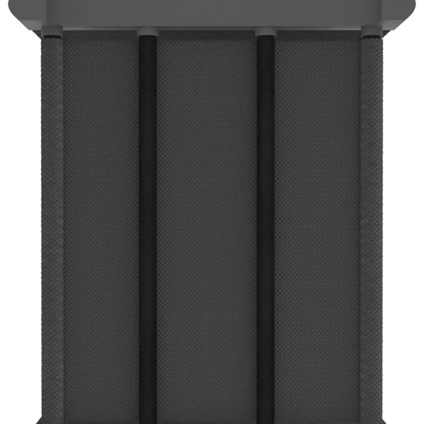 Berkfield 9-Cube Display Shelf Grey 103x30x107.5 cm Fabric