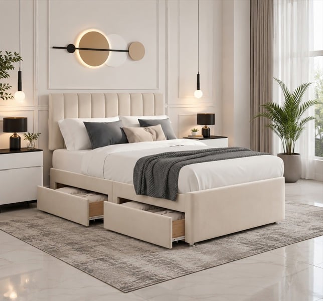 Paradise Beds Rio Divan Bed Without Mattress Single