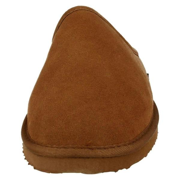 Padders Mens Padders Genuine Lined Sheepskin Mule Slippers Nevis