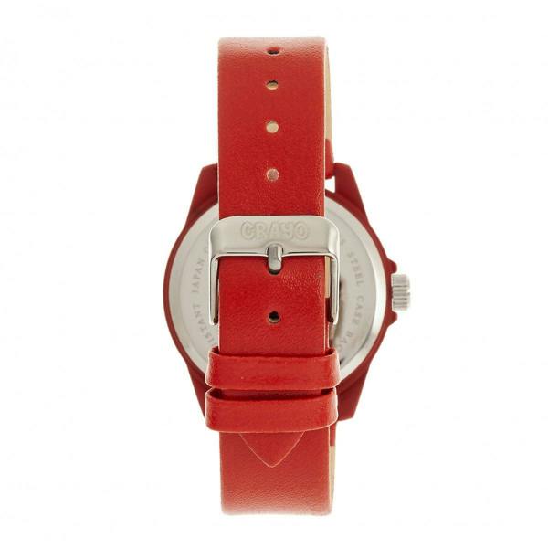 Crayo Jolt Unisex Watch - Red - CRACR4902
