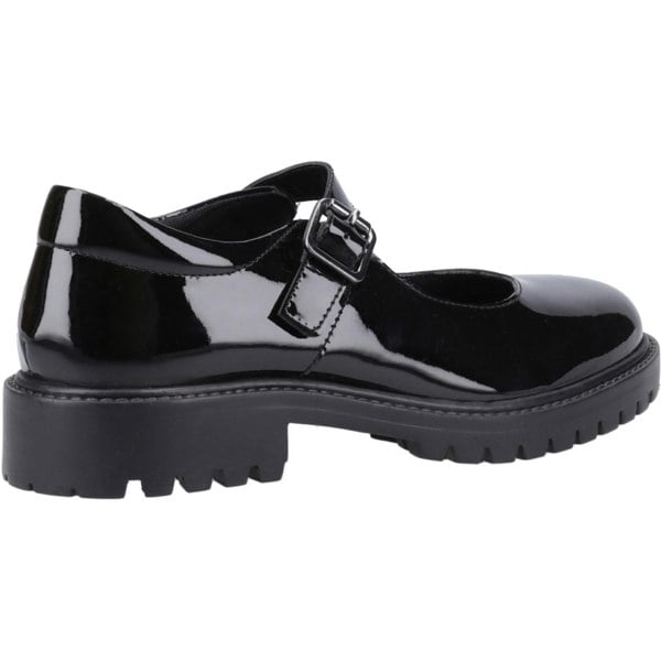 Hush Puppies Aurora Patent Junior Leather Girls's Black Shoes