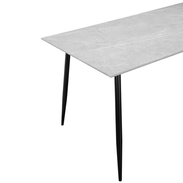 Dorel Home Monza Table 120 Stone Black 120x80x76cm