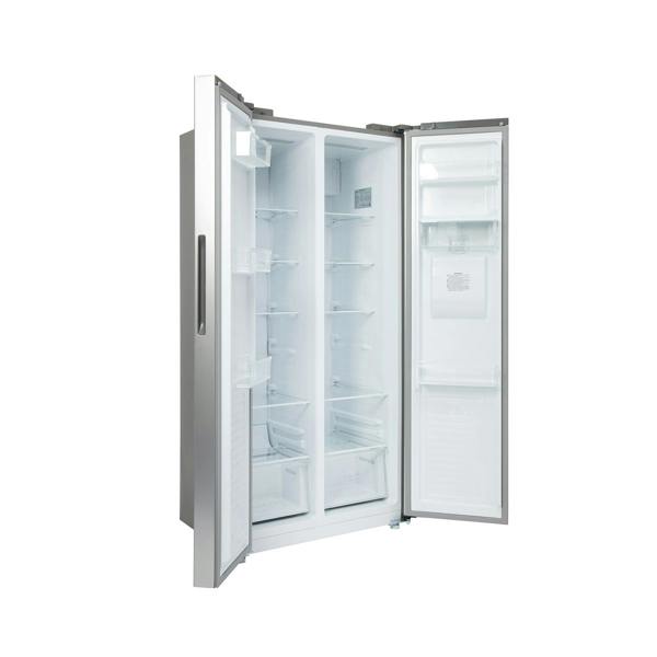 Willow 430L American Style Fridge Freezer WSBS84DS - Silver