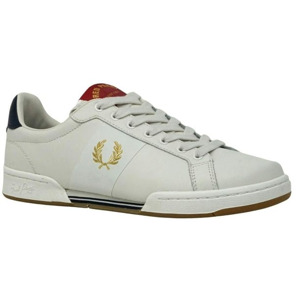 Fred Perry Leather Trainers - White