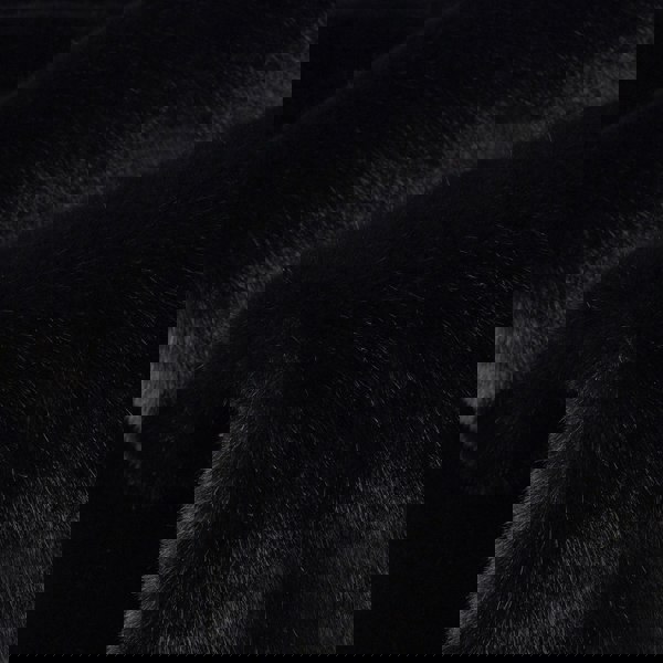 Saint Laurent Faux-Fur Crossover Scarf