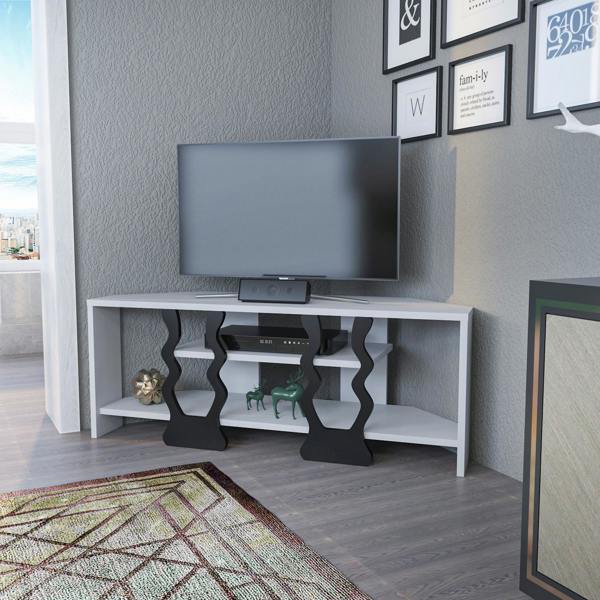 Decorotika Firal Modern Tv Stand TV Cabinet for TV's up to 45"