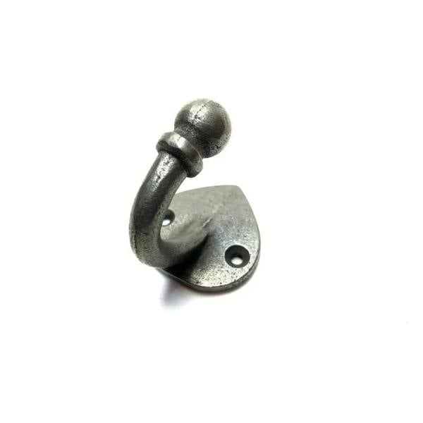 Antique Cast Iron Spearhead Robe Hook 50mm - Pack of 5