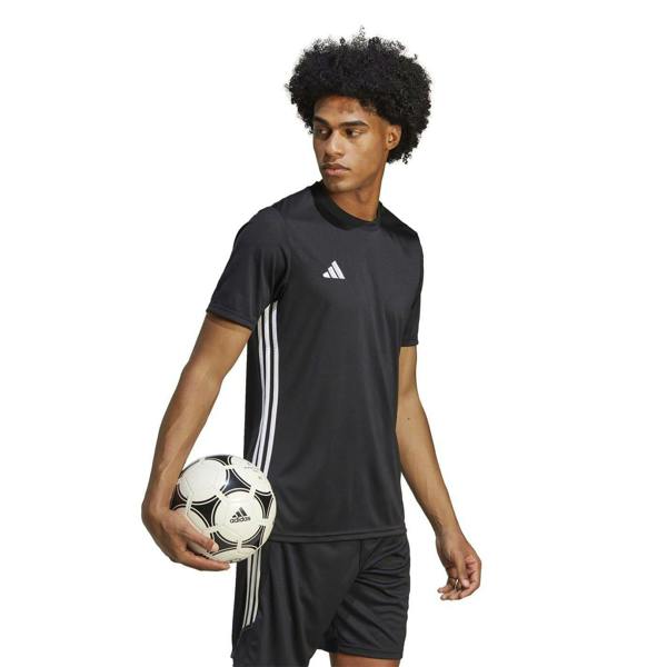 Adidas Mens Tabela 23 3 Stripes T-Shirt - Black/White - 