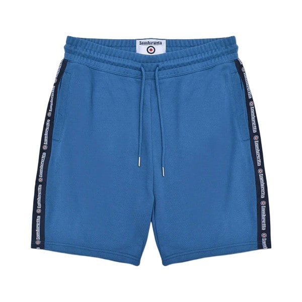 Lambretta Mens SS24 Taped Shorts - Dark Blue