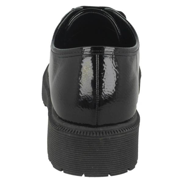 Spot On Girls Spot On Lace Up Mid Heel Shoes