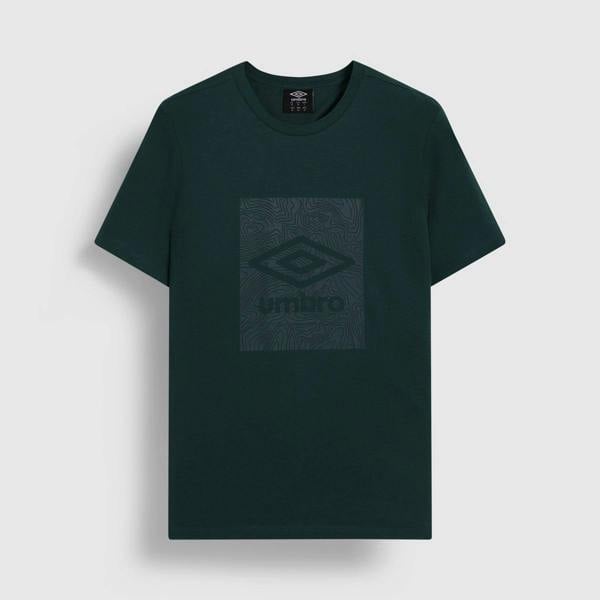 Umbro Mens Geo Wave T-Shirt - June Bug