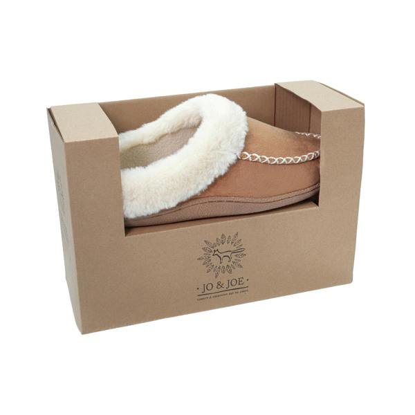 Jo & Joe ALNWICK Moccasins in Tan