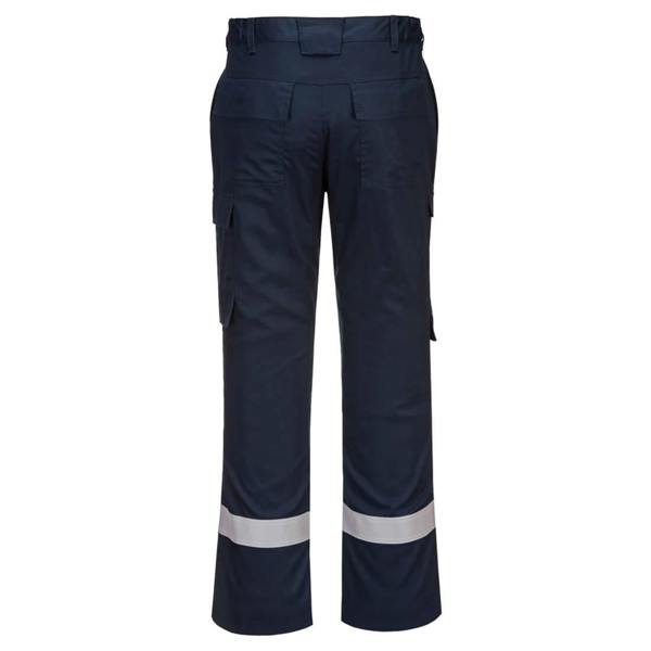 Bizflame Work Lightweight Stretch Panelled FR Trousers - Hi-Vis Trousers
