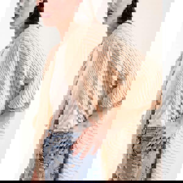 Blue Vanilla Knitted Mid Length Cardigan