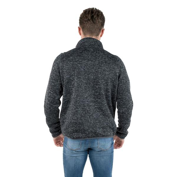 Trespass Mens Bingham Fleece Jacket - Black Marl - 