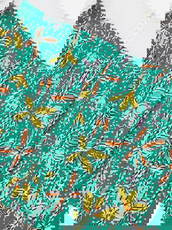 MARNI KIDS MARNI Grils Carioca Print Shirt in Green