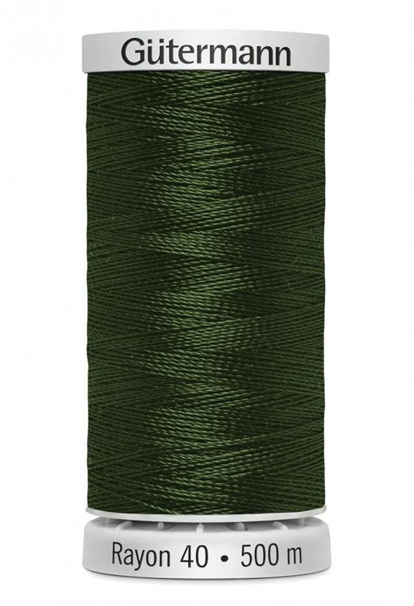 Gutermann No 40 Sulky Rayon Embroidery Thread 500m Rayon Thread Suitable For Embroidery