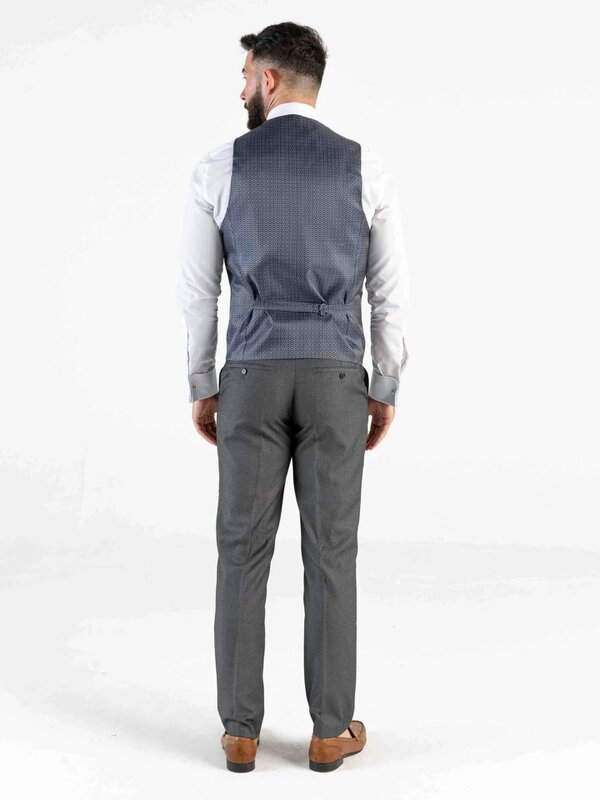 V2 Classic Oliver - Grey Three Piece Suit