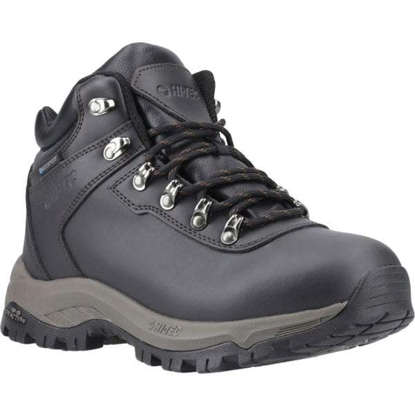 Hi-Tec Eurotrek Lite Waterproof Faux Leather Men's Dark Chocolate Hiking Boots