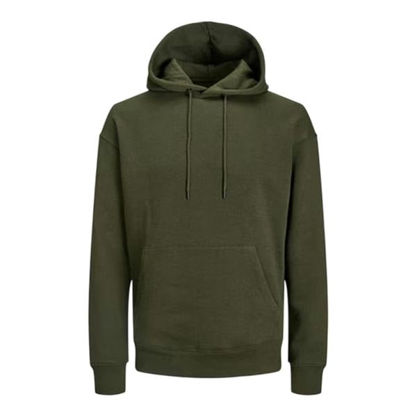 Jack And Jones Mens Regular Drawstring Hoodie - Rosin - 