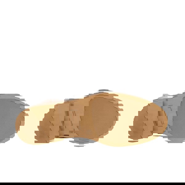 Embassy London Didi Wool - Brown - Women's leather lace-up and zip-up round toe combat boot