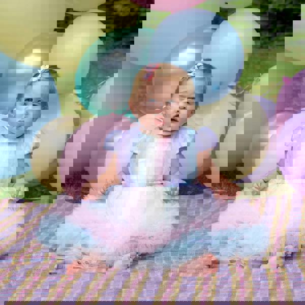 Rachel Riley Rainbow Tulle Party Dress