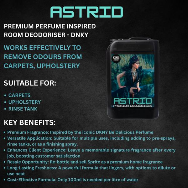 Equip2clean ASTRID – Carpet, Upholstery, and Room Deodoriser