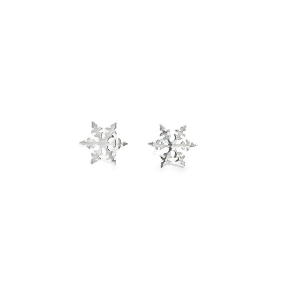 Reeves & Reeves Snowflake Stud Earrings