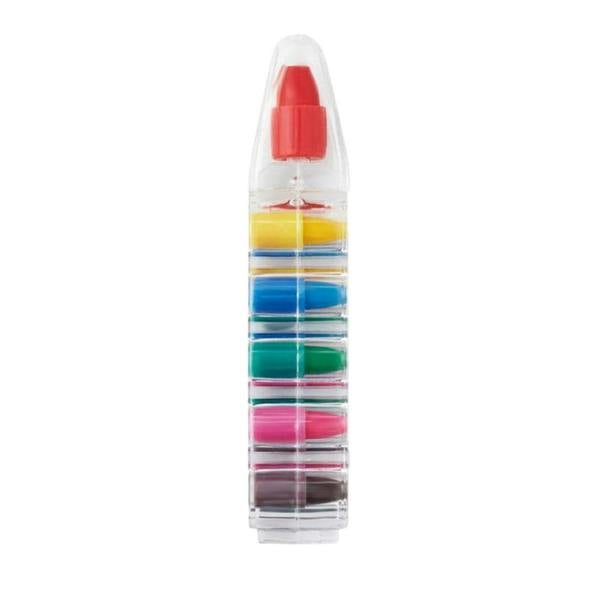 MidOcean Magic Wax Based Crayon Set - Transparent/Multicoloured - 