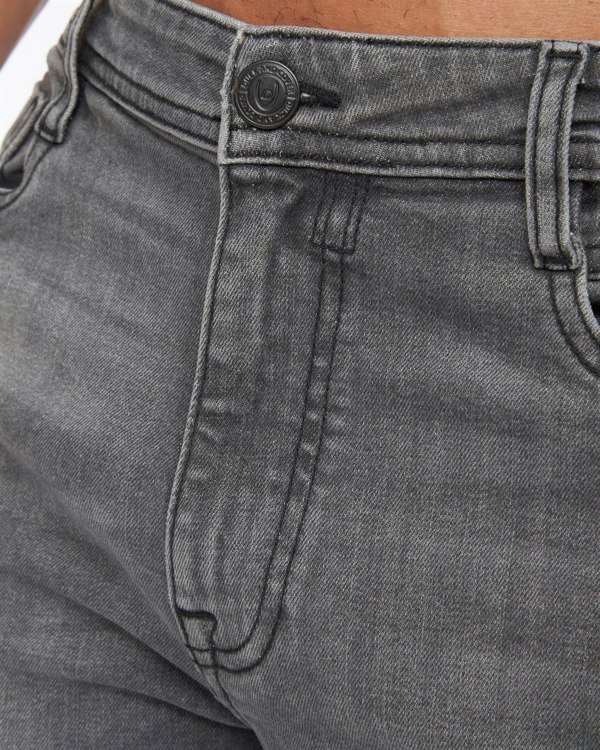 Duck and Cover Janstar Straight Leg Jeans Grey