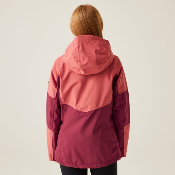 Regatta Women's Wentwood IX 3 in 1 Waterproof Jacket - Mineral Red / Rumba Red