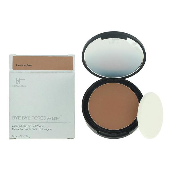It Cosmetics Bye Bye Pores Airbrush Finish Pressed Powder 9g Translucent Deep
